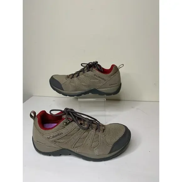 Columbia Redmond V2 Waterproof Womens 10 Hiking Shoes Trail Leather BL0834-227 - Picture 10 of 11